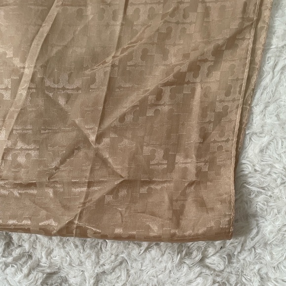 Tory Burch Light Brown Scarf - Picture 9 of 12